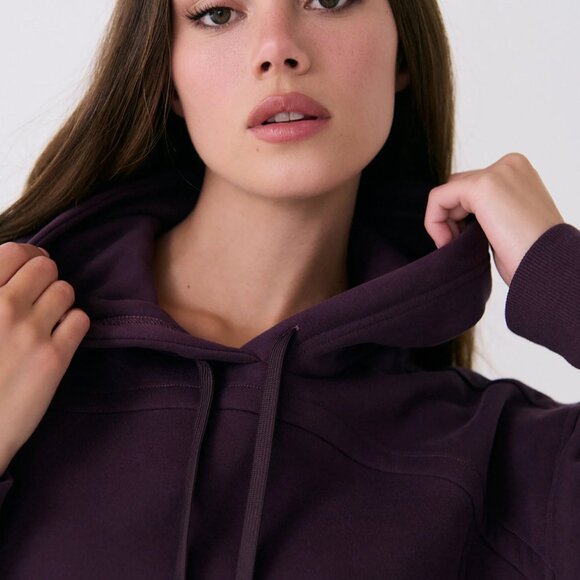 NEW Lole Icon Hoodie Dress in fig for women 1225 3s7 - Picture 5 of 6